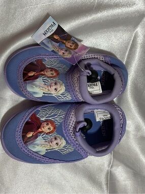 Disney Frozen Girls' Purple Slip-On Sneakers